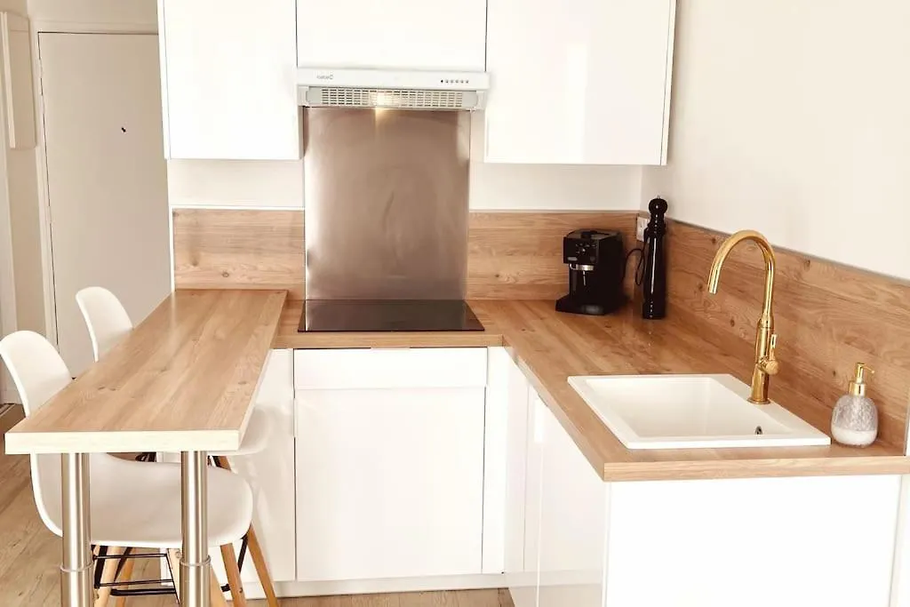 Studio Moderne Avec Parking - Quartier Montchat Lyon Apartamento